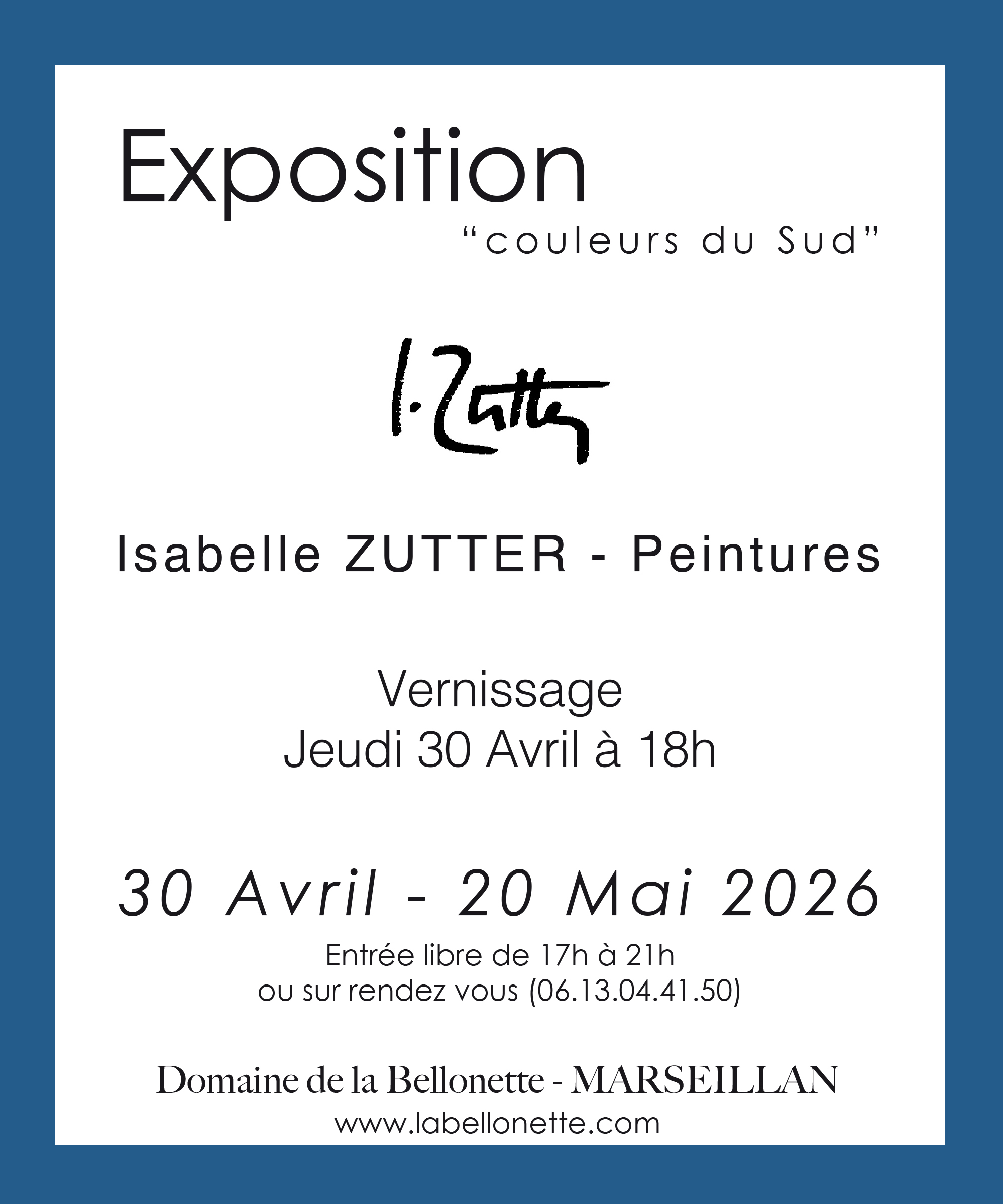 Isabelle Zutter - artiste peintre