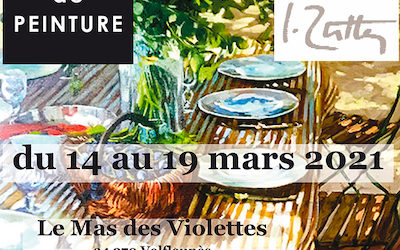 Nouveau stage de peinture : mars 2021